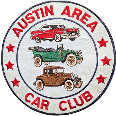 Austin Area Car Club logo - Spicewood Arts Sponsor
